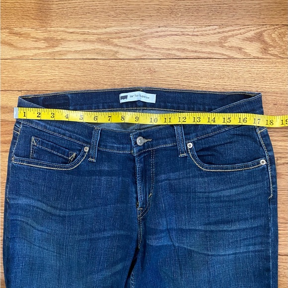 Levi’s 524 Too super low jeans, distressed, Size 13M JUNIORS - Picture 6 of 7